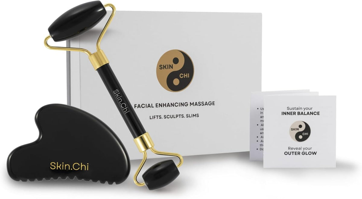 Skin Chi Black Obsidian Gua Sha Set – packaging