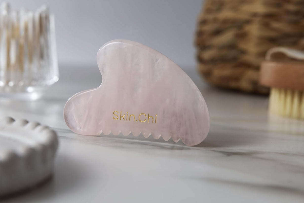 Skin Chi Rose Quartz Gua Sha Set – brand story