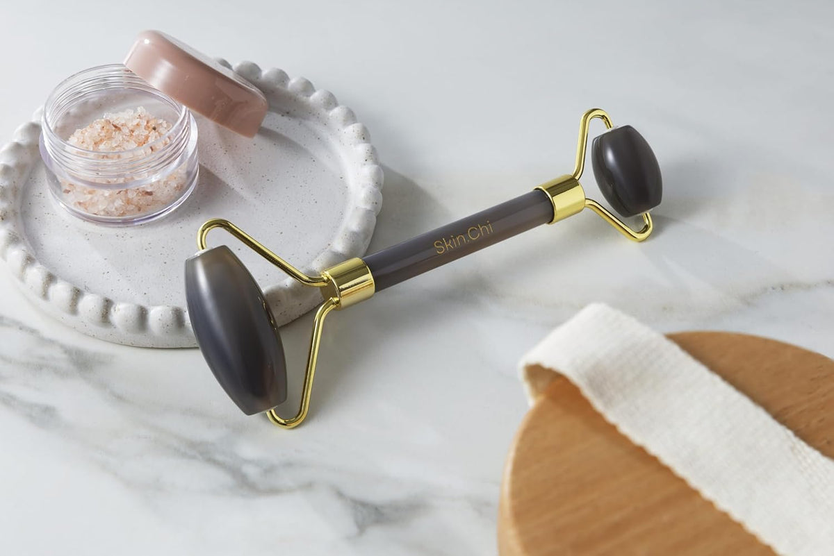 Skin Chi Agate Facial Roller – how to use guide