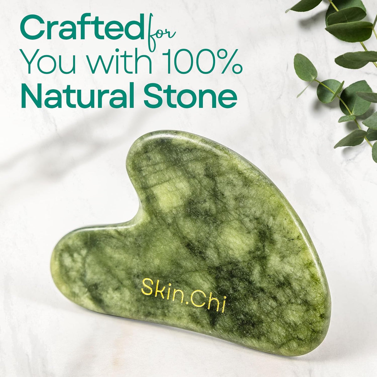 Skin Chi Green Jade Gua Sha - how to use guide