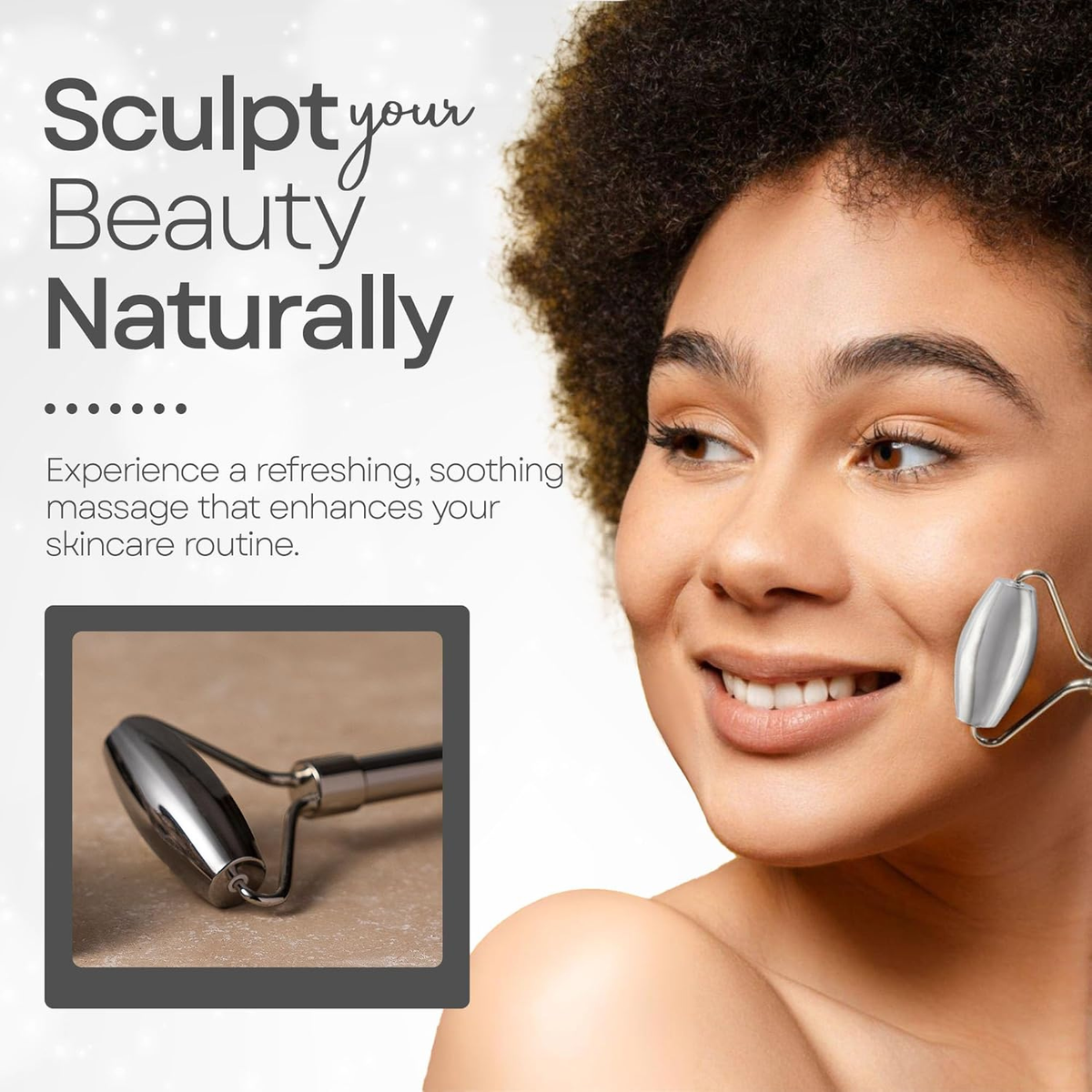 Skin Chi Stainless Steel Facial Roller