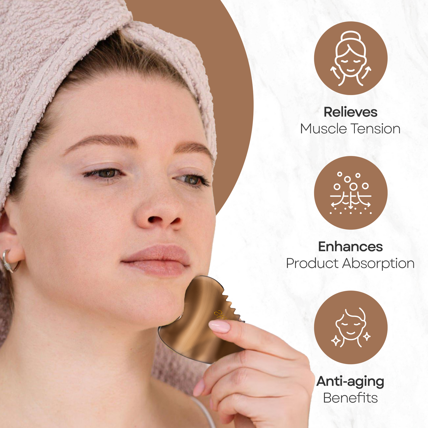 Agate Comb Gua Sha