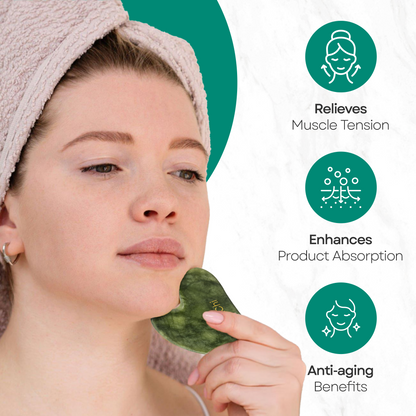 Smooth Green Jade Gua Sha