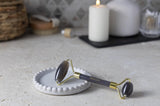 Skin Chi Agate Facial Roller – stone detail close-up