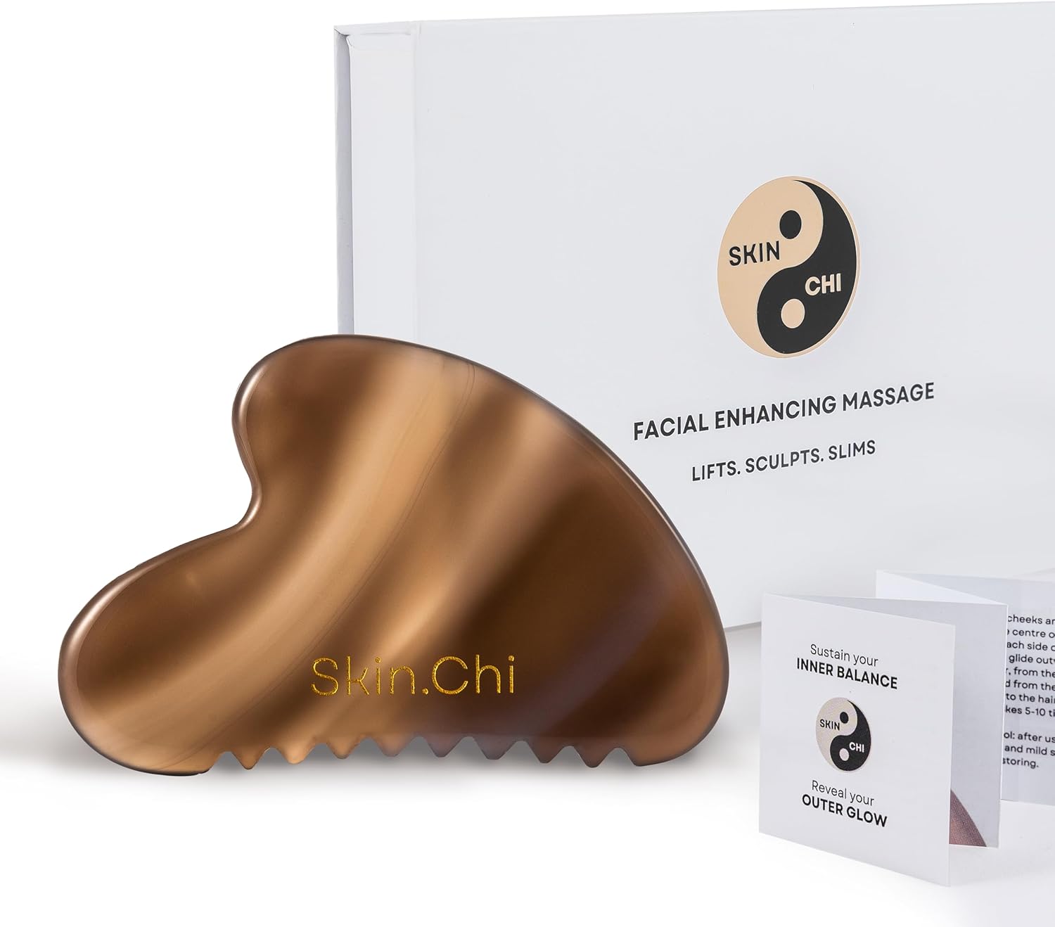 Skin Chi Agate Comb Edge Gua Sha - brand story