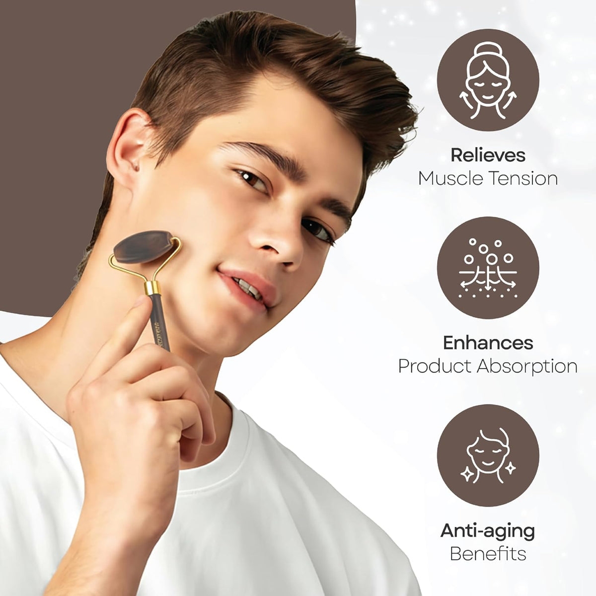 Skin Chi Agate Gua Sha Set – comb edge technique