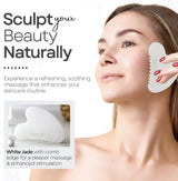Skin Chi White Jade Gua Sha Set – lifestyle
