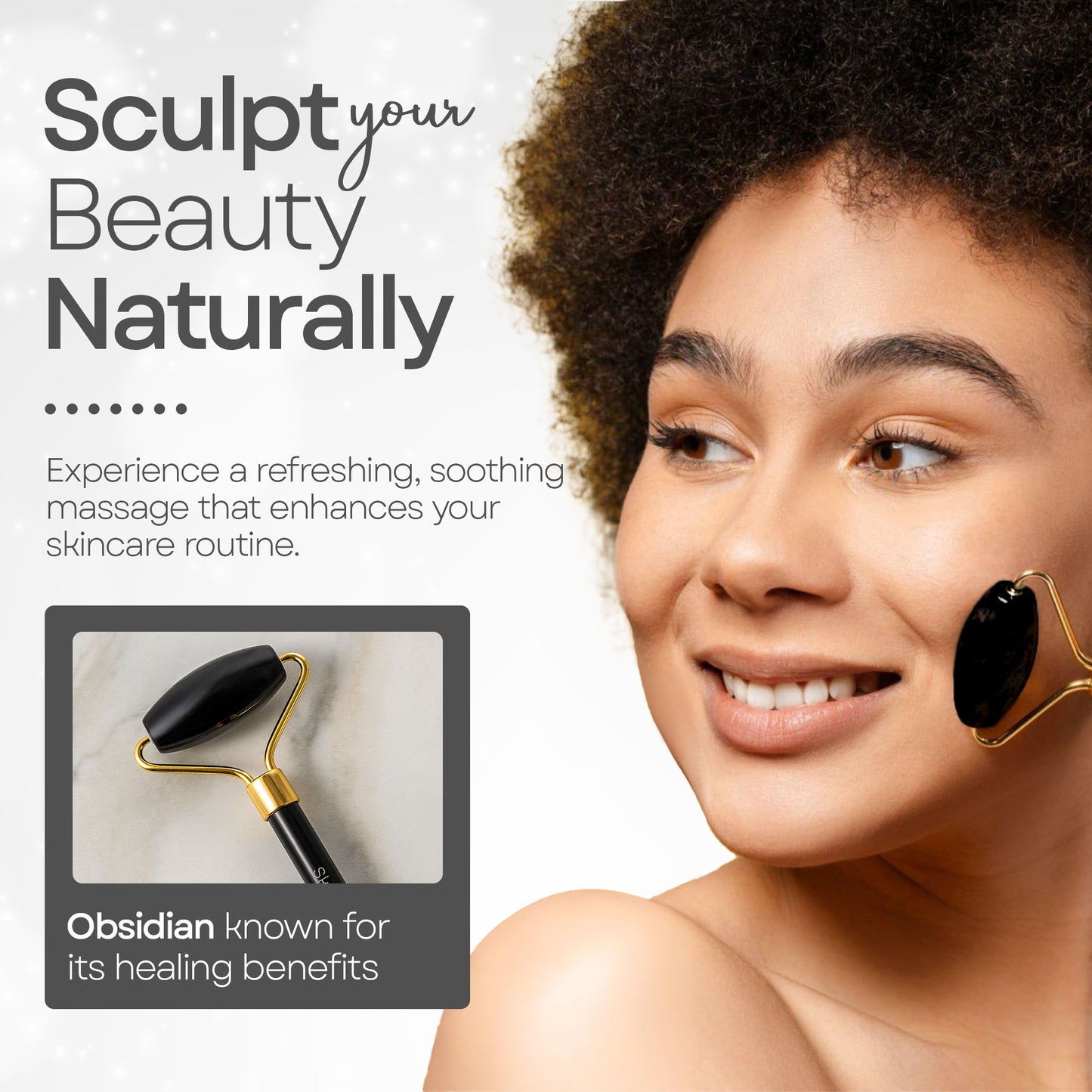 Black Obsidian Roller