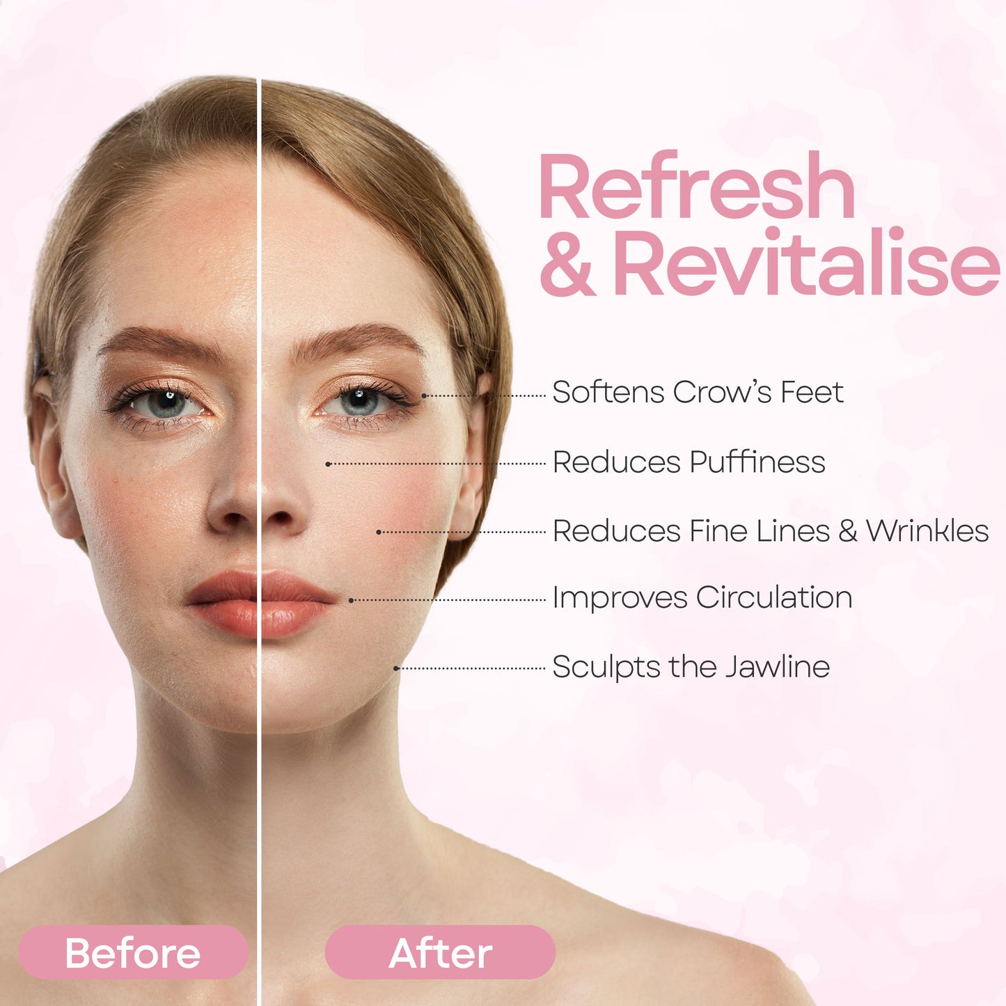 Rose Quartz Massage Set