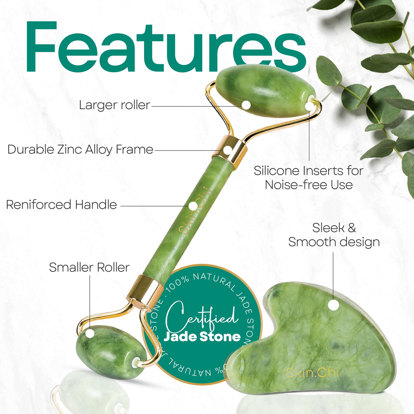 Green Jade Massage Set