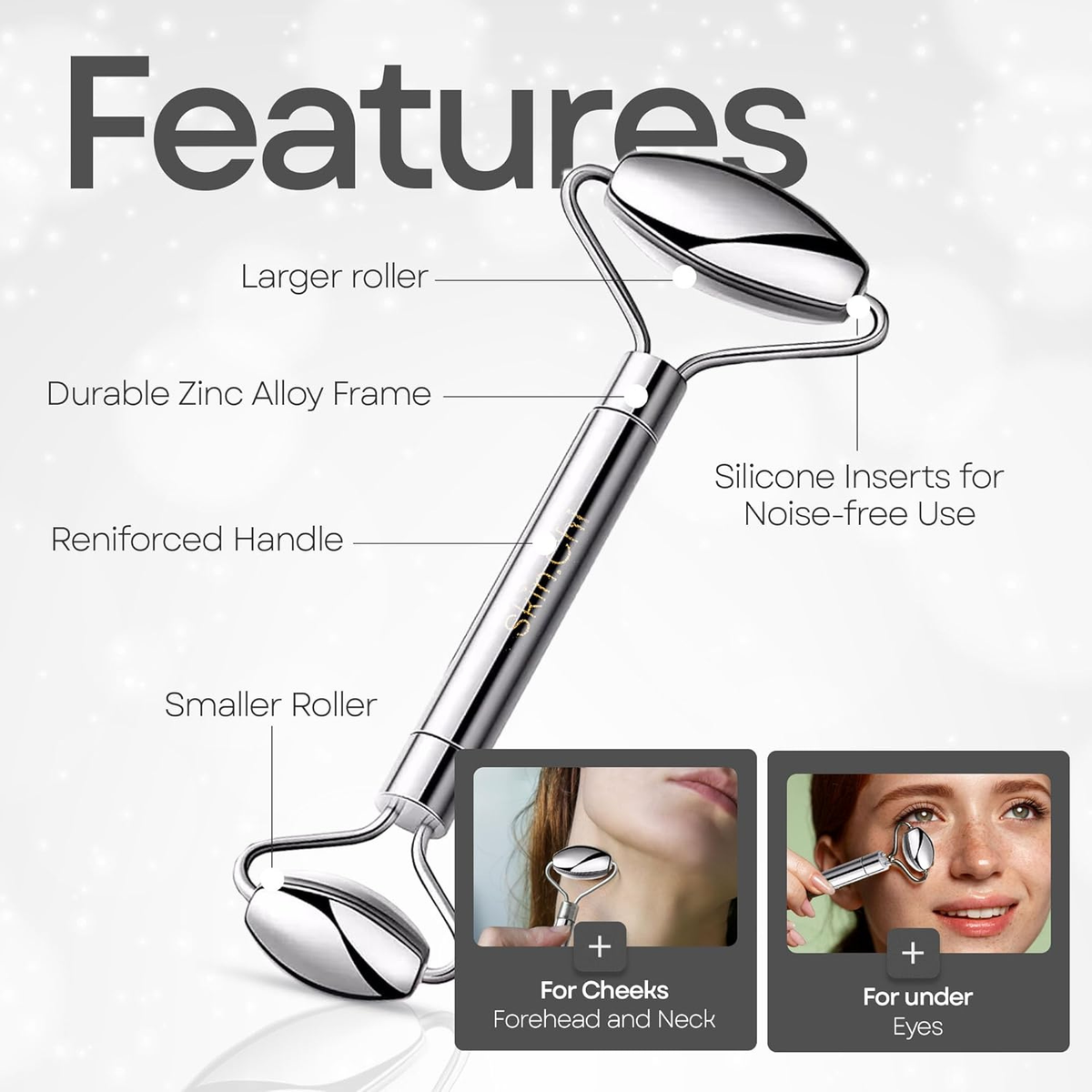 Skin Chi Stainless Steel Facial Roller