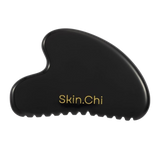 Skin Chi Black Obsidian Comb Edge Gua Sha