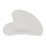 Skin Chi White Jade Comb Edge Gua Sha